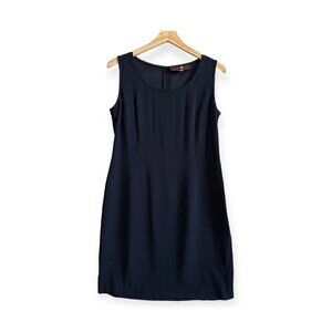 Michele Negri Navy Blue‎ Sleeveless Dress, Size Italian 46